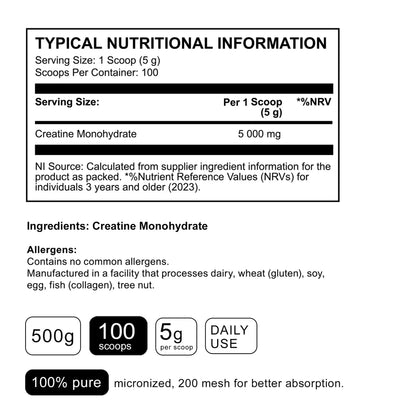 Naked Creatine Monohydrate