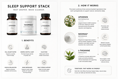 The Ultimate Sleep Support Stack