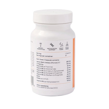 Activated B-Complex with Lemon Balm & L-Theanine