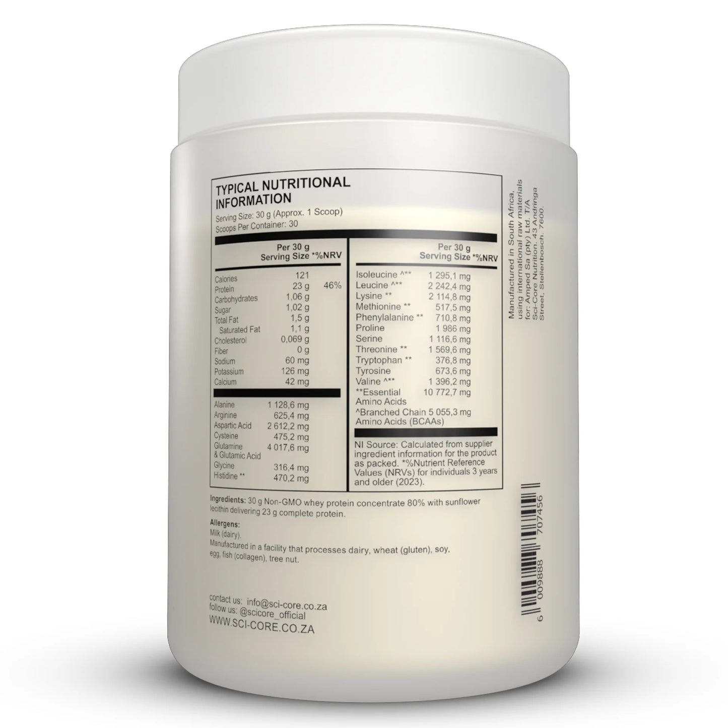 Naked Natural Whey Protein | 900g (30 Servings)