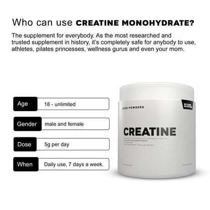 Naked Creatine Monohydrate