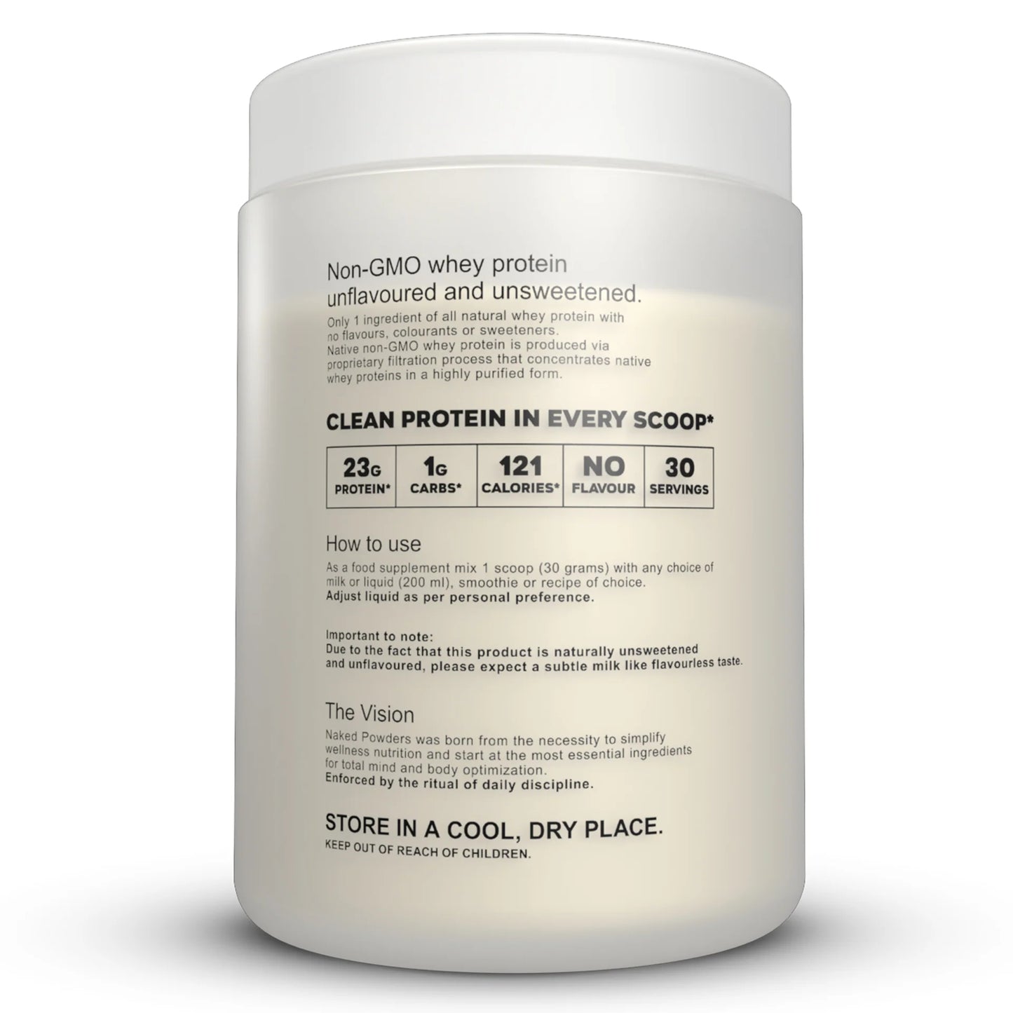 Naked Natural Whey Protein | 900g (30 Servings)